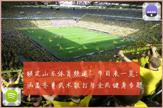 锁定山东体育频道！节目表一览：涵盖齐鲁武术散打与全民健身专题